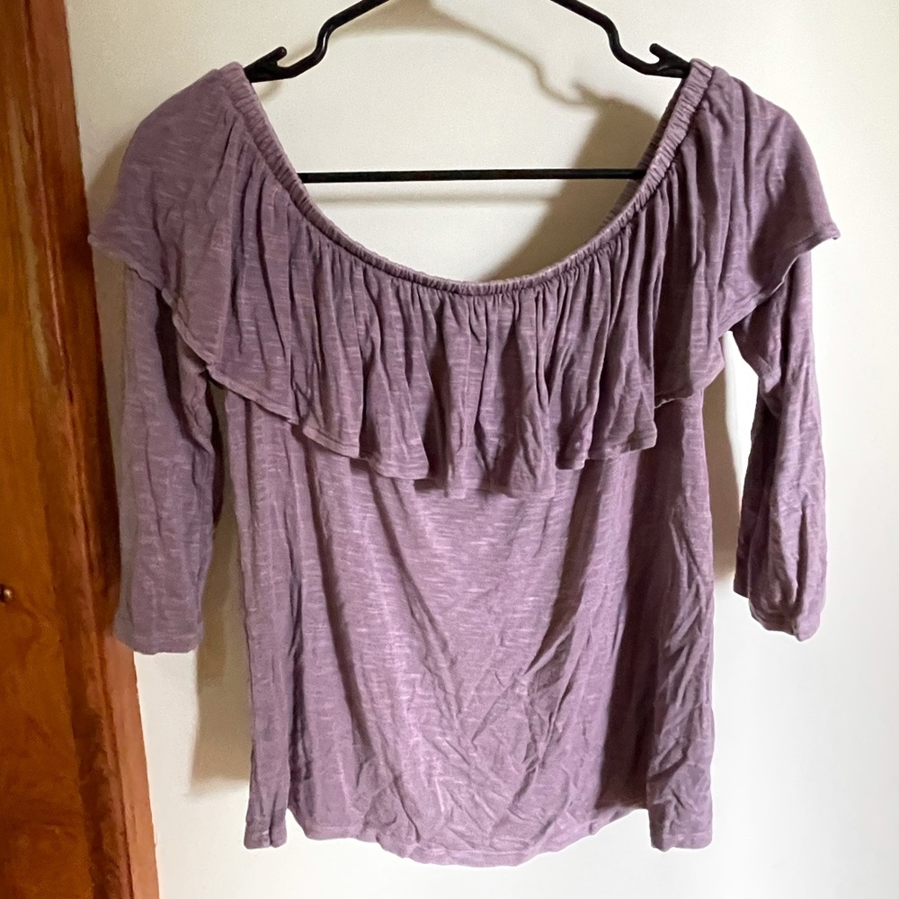 Off-the-shoulder Blouse